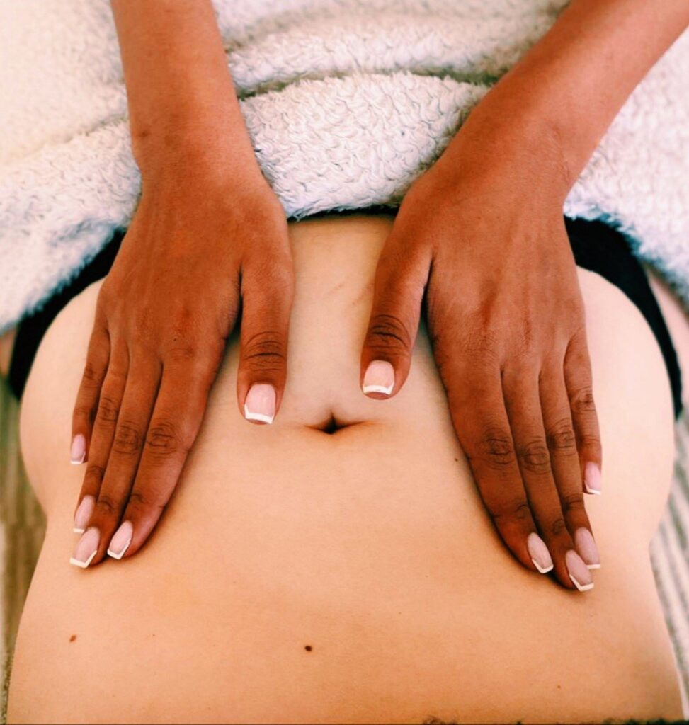 Drainage lymphatique action sur le ventre